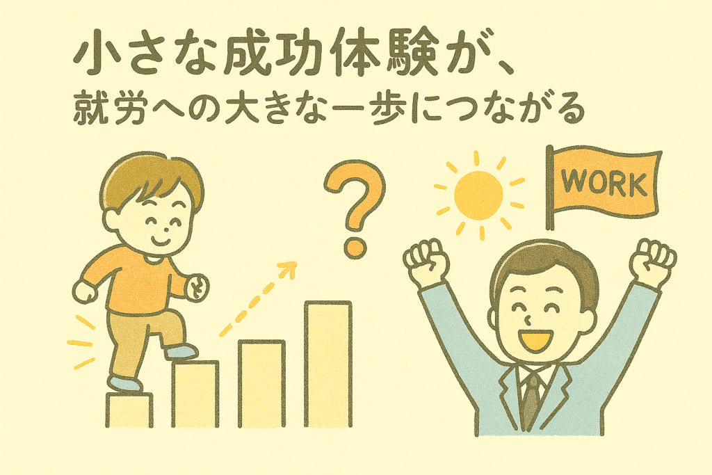 二度寝防止-小さな成功体験が就労への大きな一歩に